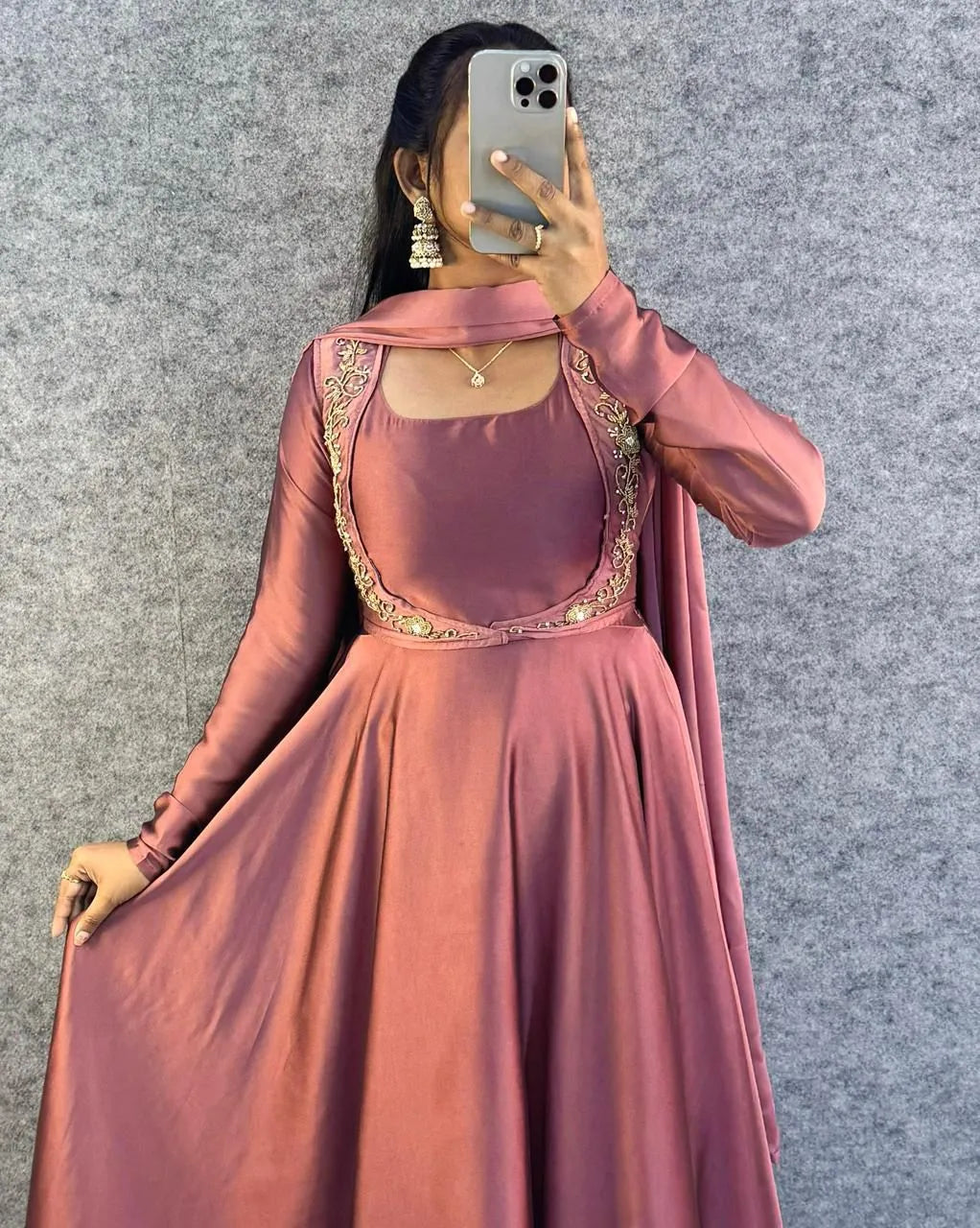 Premium Silk Gown 10