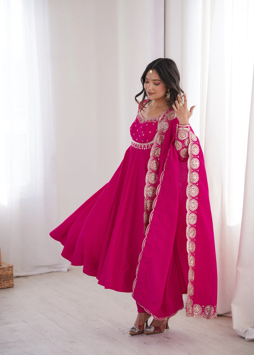Anarkali Three Piece Set 10