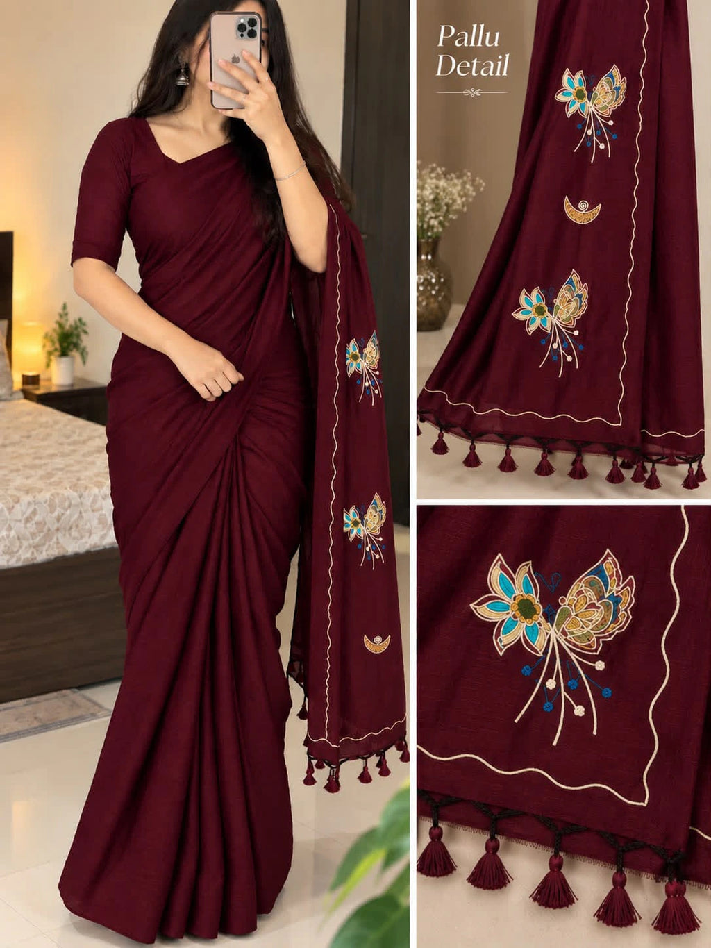 Handloom Khadi Cotton Saree 1