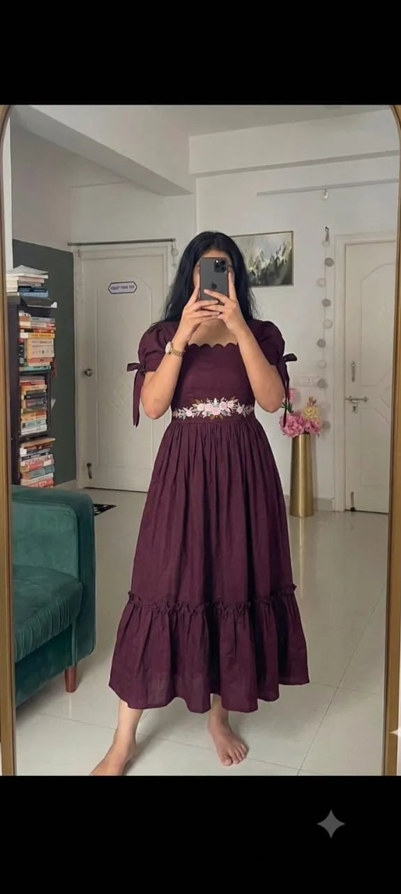😍😍Premium Vichithra Silk Yamini Maxi Gown😍😍 10