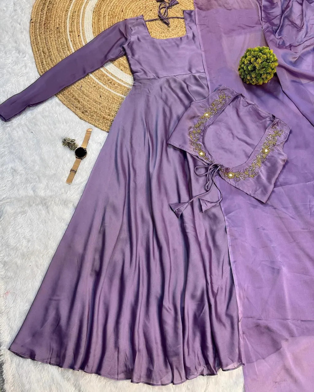 Premium Silk Gown 5