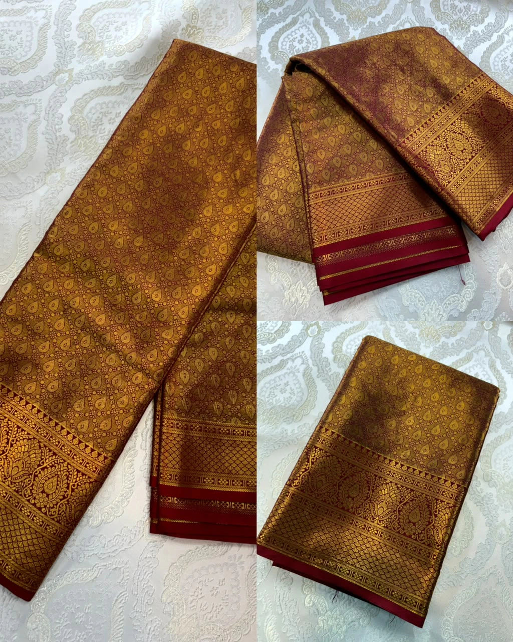 Silk Zari Woven Saree 4