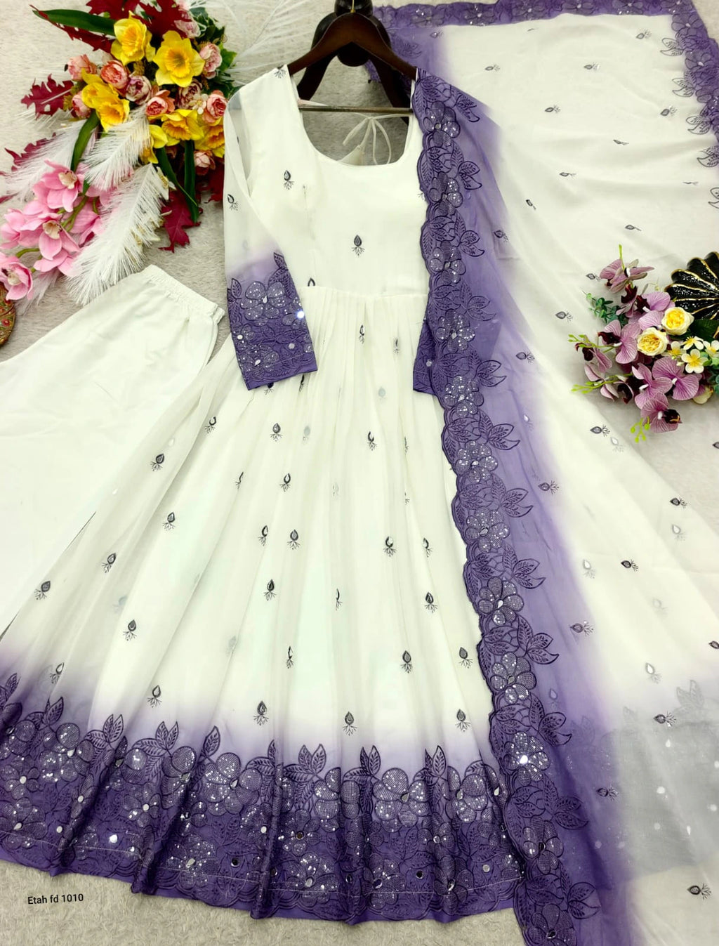 Georgette Anarkali Set 7