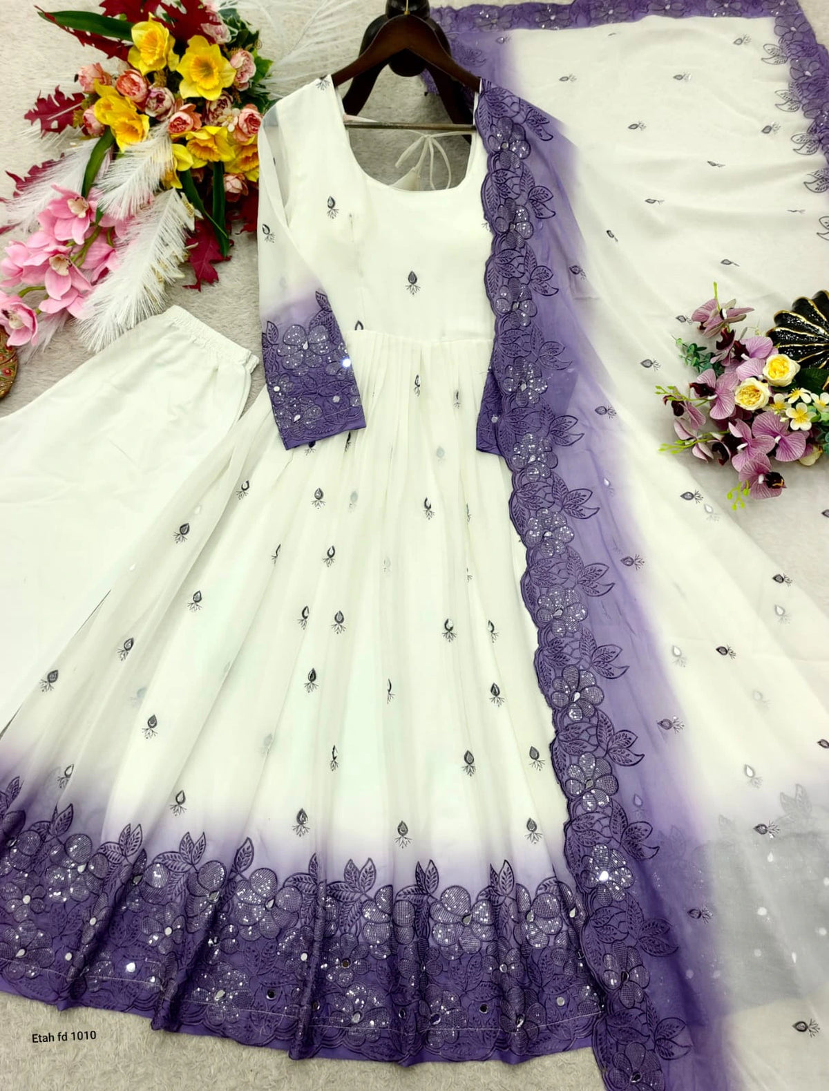 Georgette Anarkali Set 7