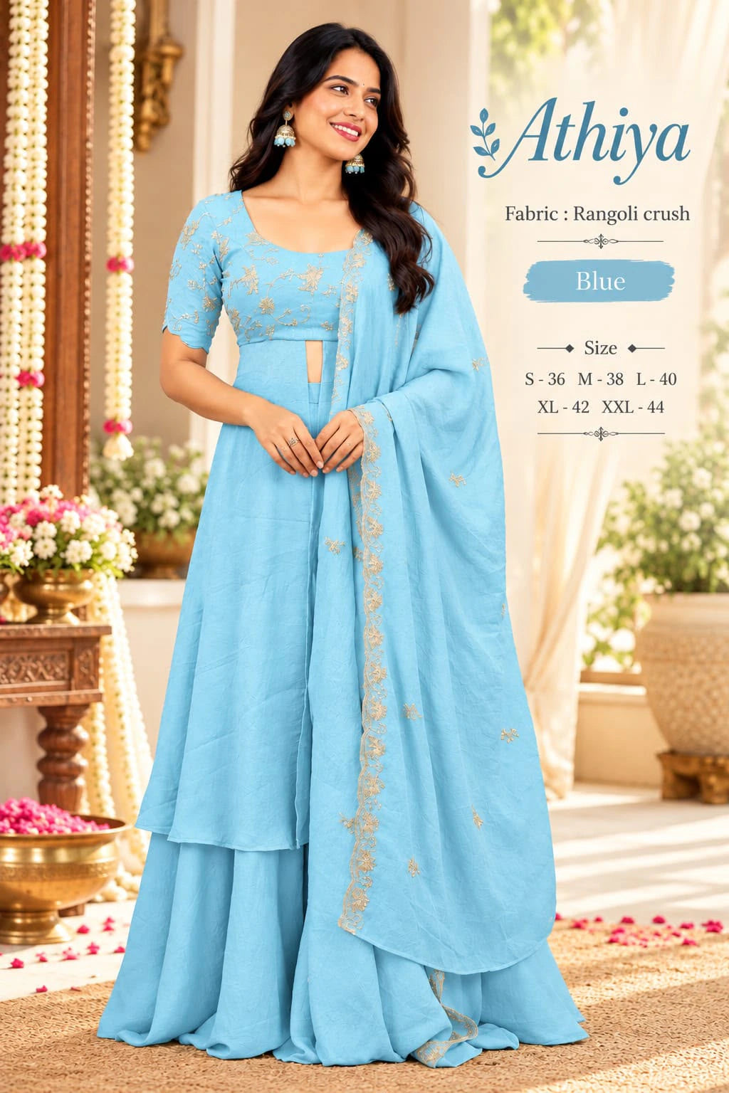 Rangoli Crush Lehenga Set 8