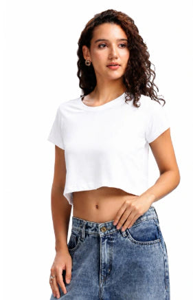 Cotton Crop Top Women 3