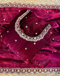 ❤️❤️Trending Space Silk Rich sequence embroidery Gown With Dupatta 💜💜 2