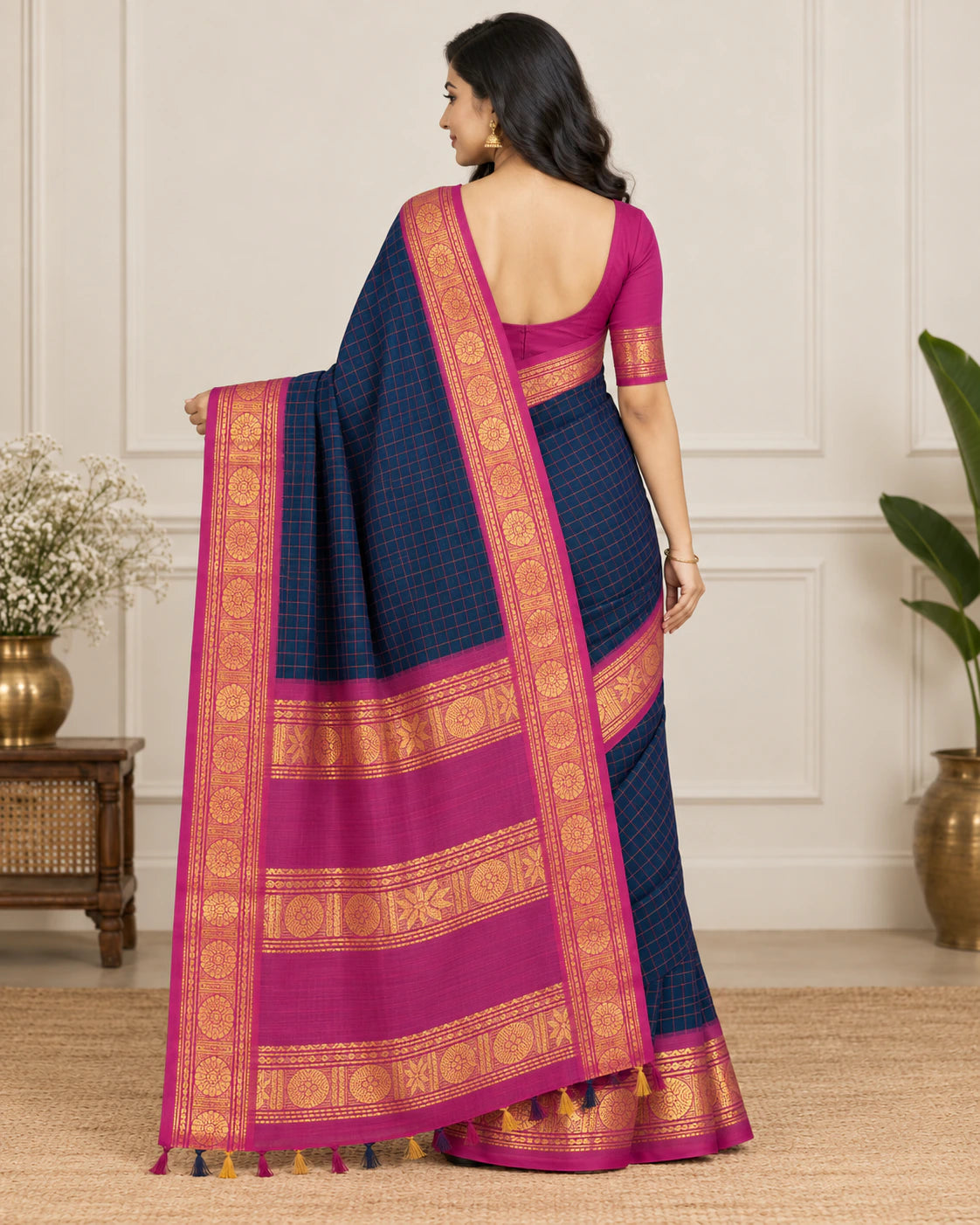 GANGA JAMUNA COTTON WITH BLOUSE 7