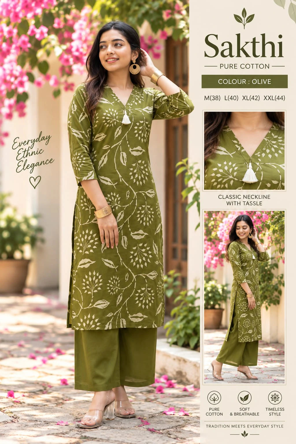 Cotton Co-Ord Set for Women 5