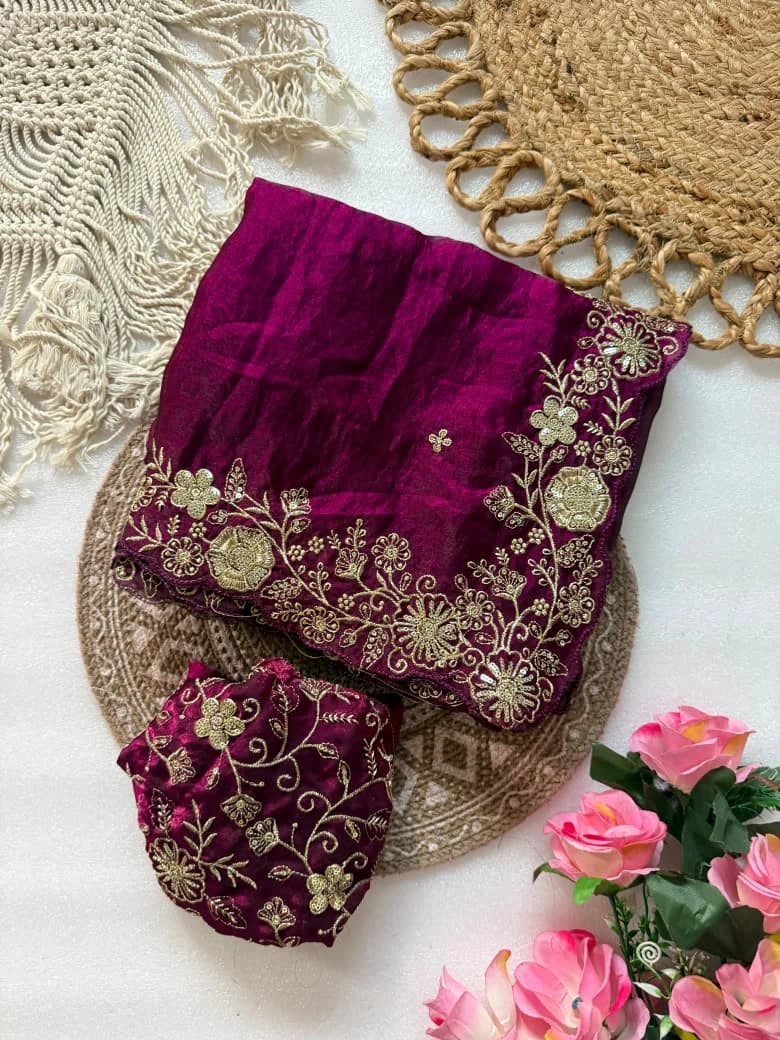 Space Silk Saree Collection 8