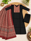 Cotton Ajrakh Print Kurta Set 8