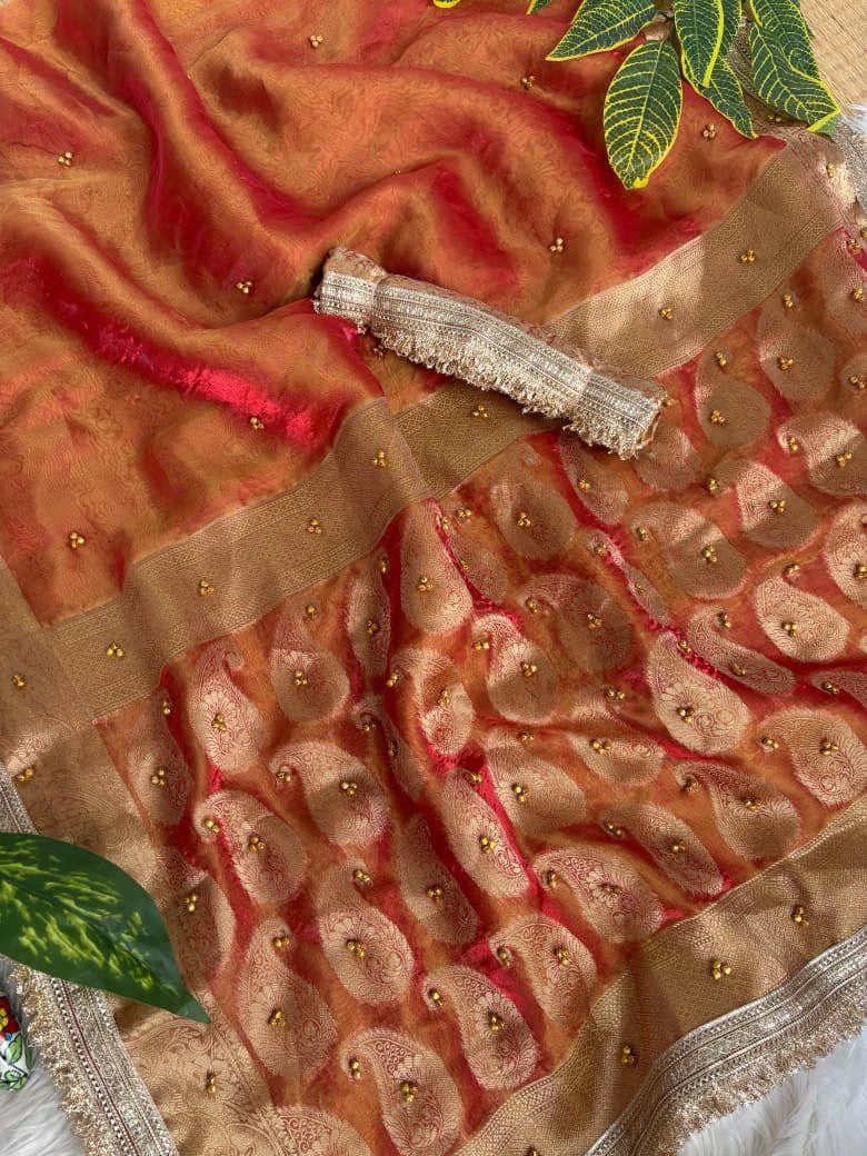 Banarasi Satin Silk Saree 4