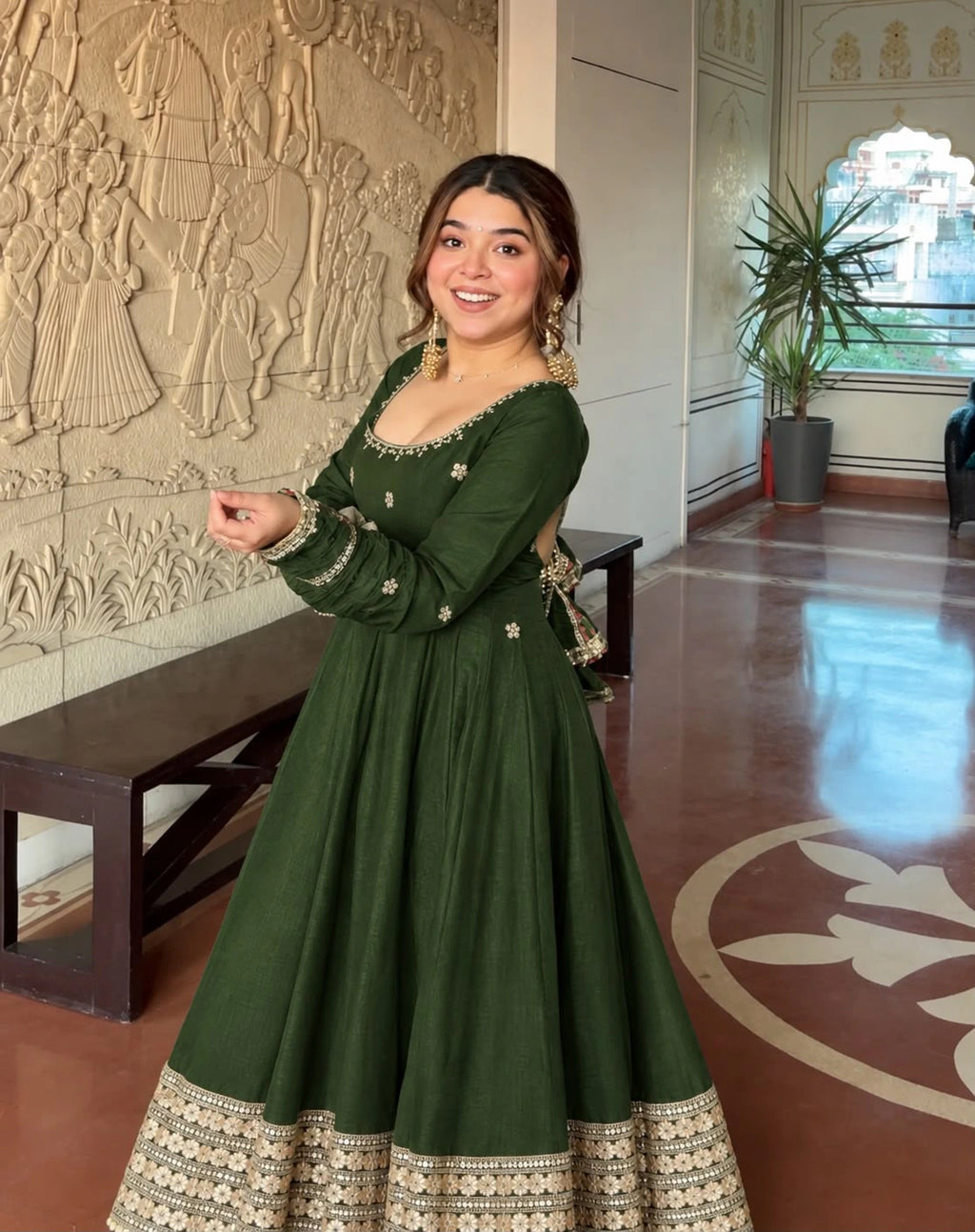 Fox Chinon Silk Gown 2