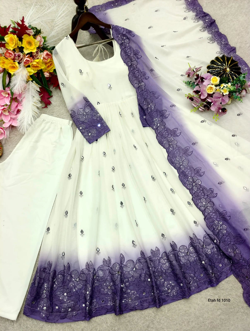 Georgette Anarkali Set 8