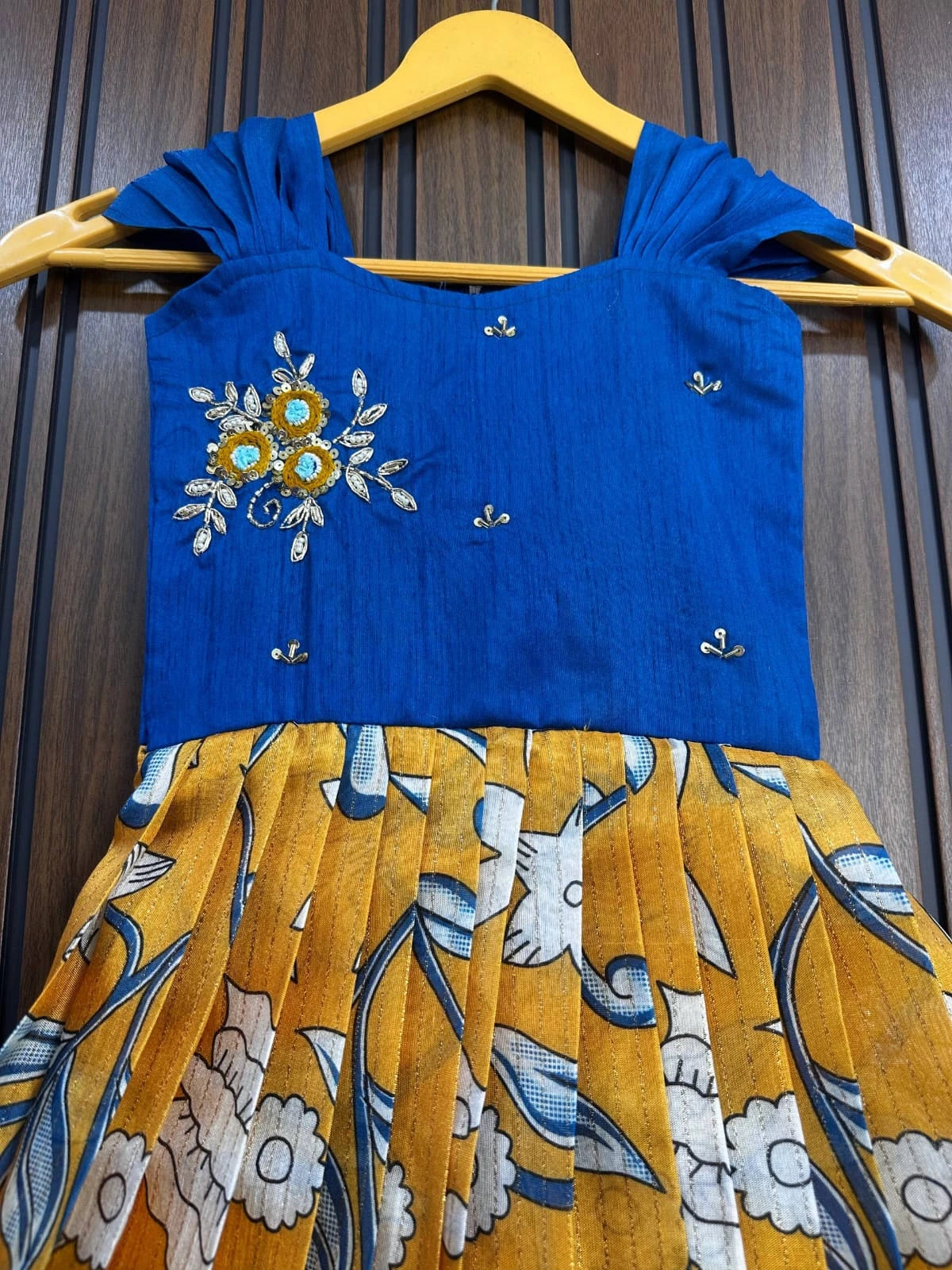 💜❤️Summer Special Kids Soft Silk Pattu Gown❤️💜 2