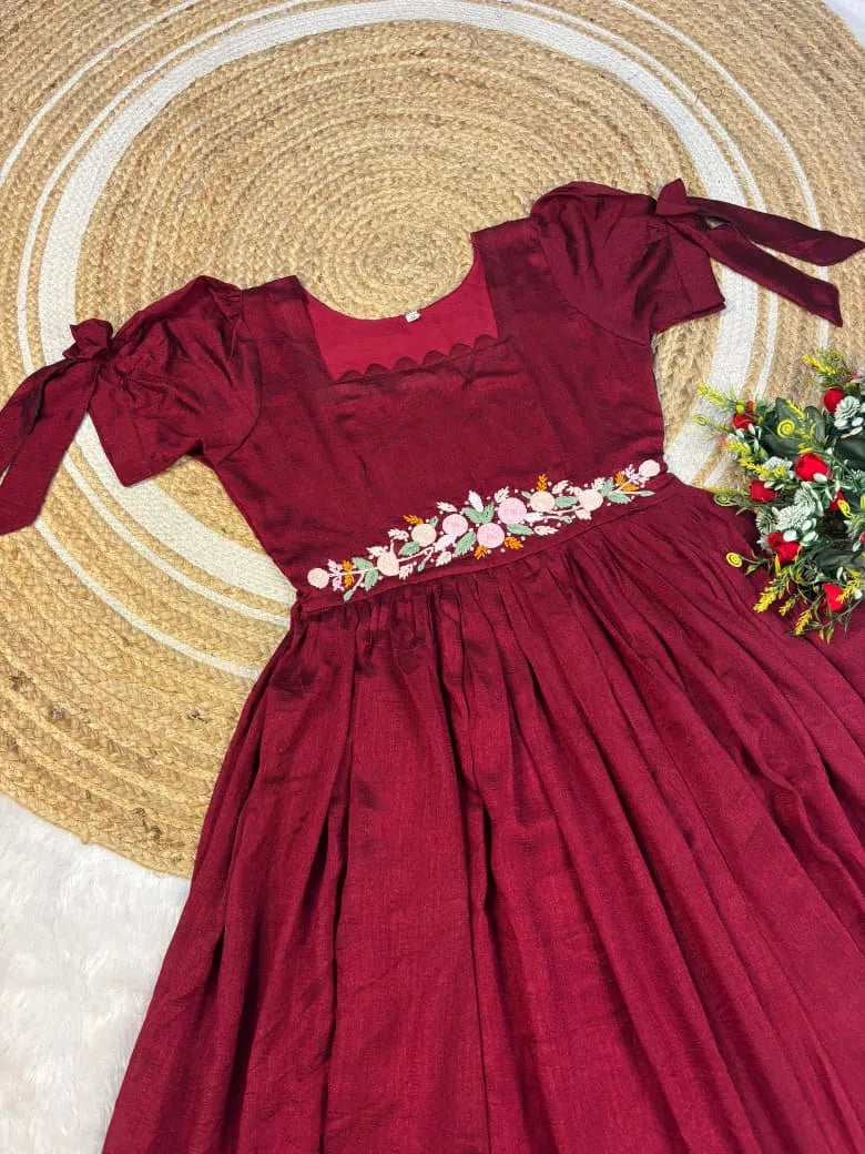 😍😍Premium Vichithra Silk Yamini Maxi Gown😍😍 2