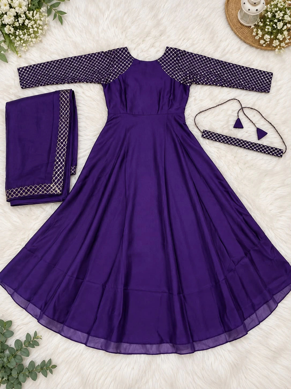 Sparkling Georgette Anarkali 2