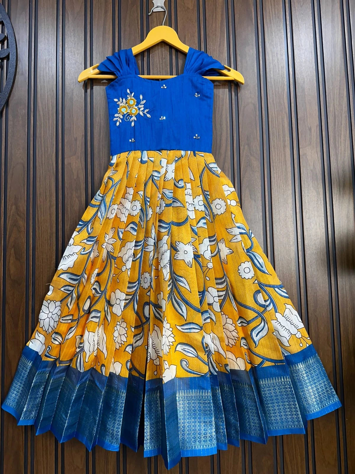 💜❤️Summer Special Kids Soft Silk Pattu Gown❤️💜 1