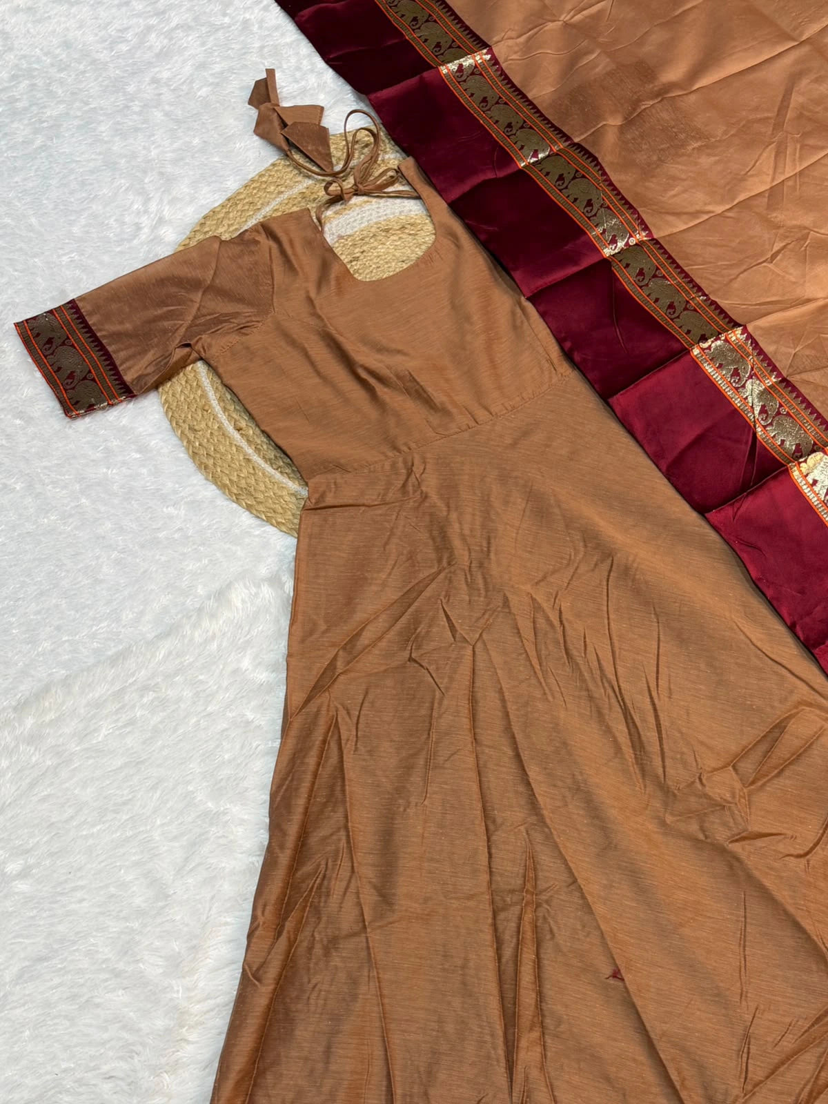 Kanchi Cotton Gown Set 8