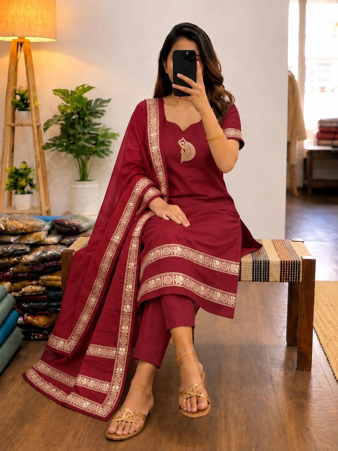 Launching New Festival Kurthi Vel Design 1