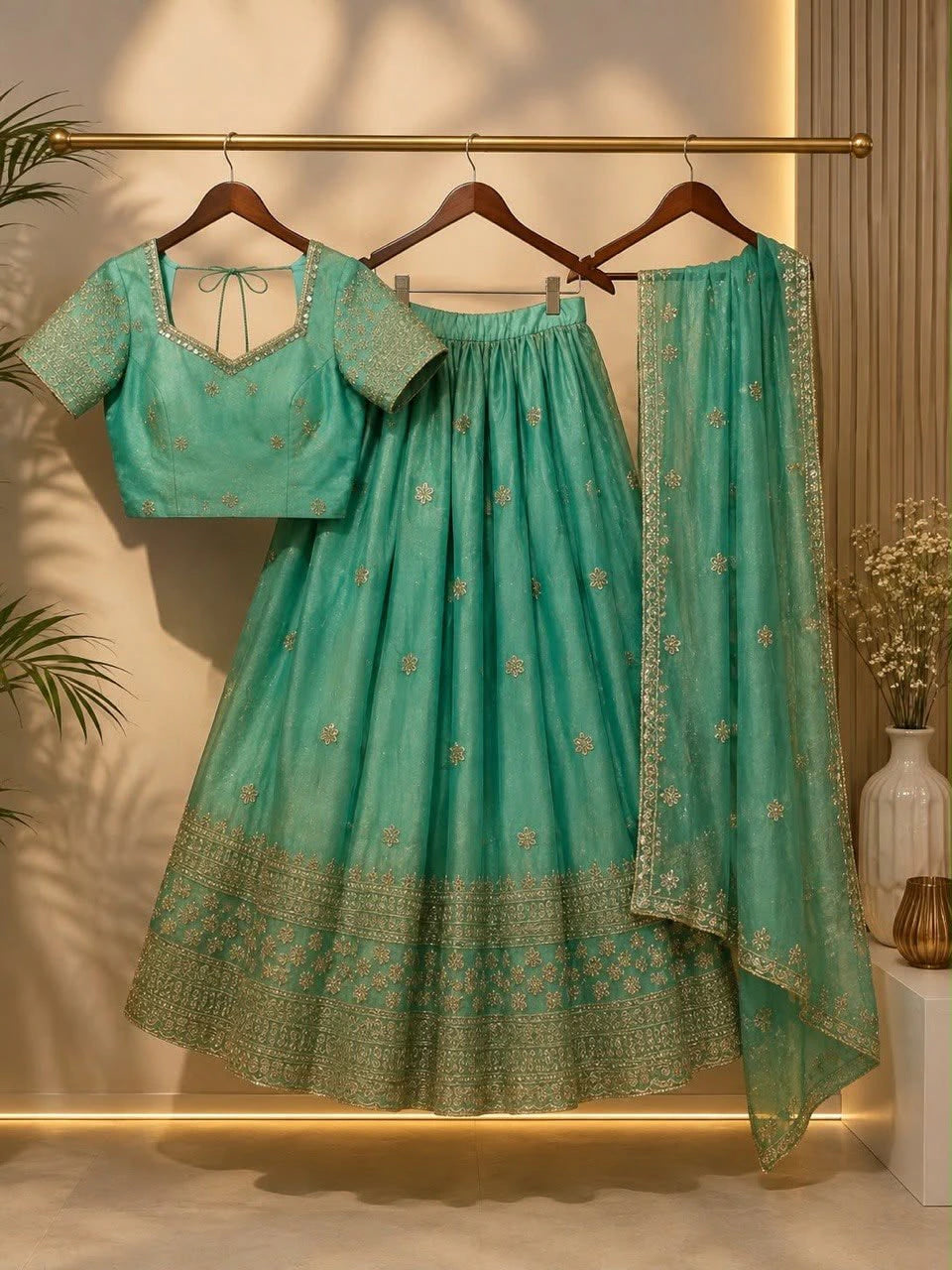 jaqard lehenga set 5