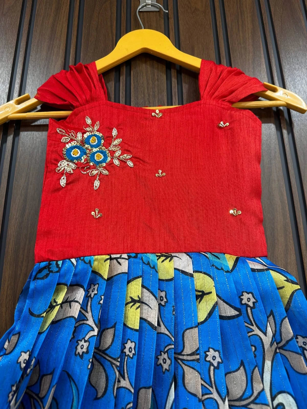 💜❤️Summer Special Kids Soft Silk Pattu Gown❤️💜 4
