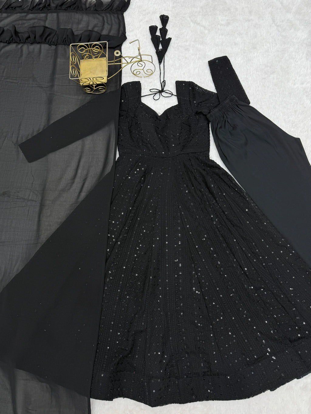 ❤️❤️Ready to Wear Fully Flaired Anarkali Set❤️❤️ 2