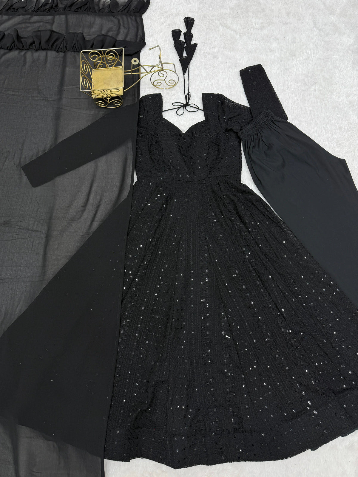 ❤️❤️Ready to Wear Fully Flaired Anarkali Set❤️❤️ 2