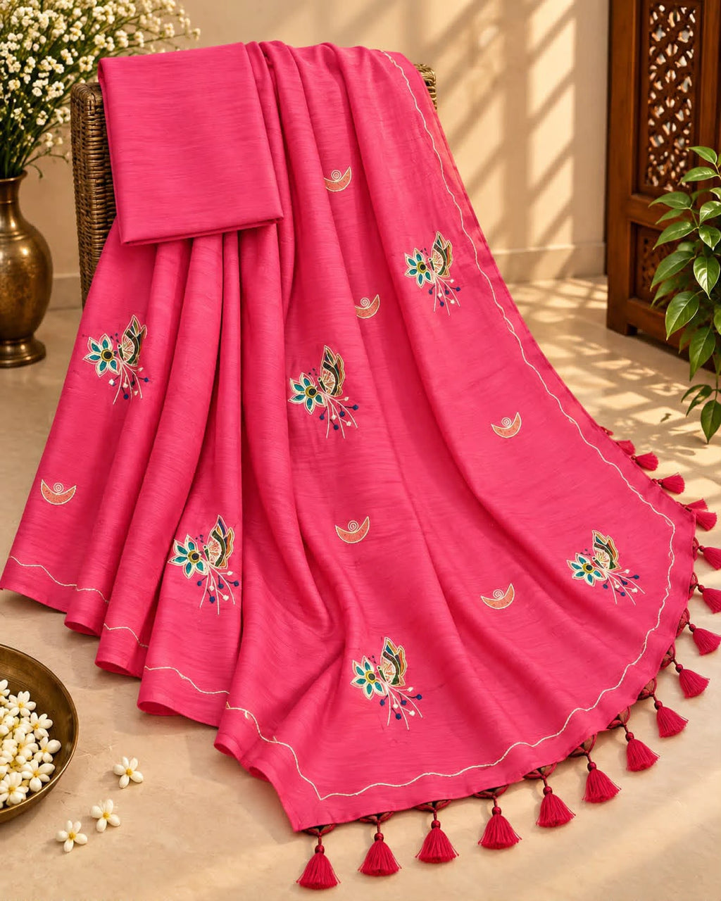 Handloom Khadi Cotton Saree 9