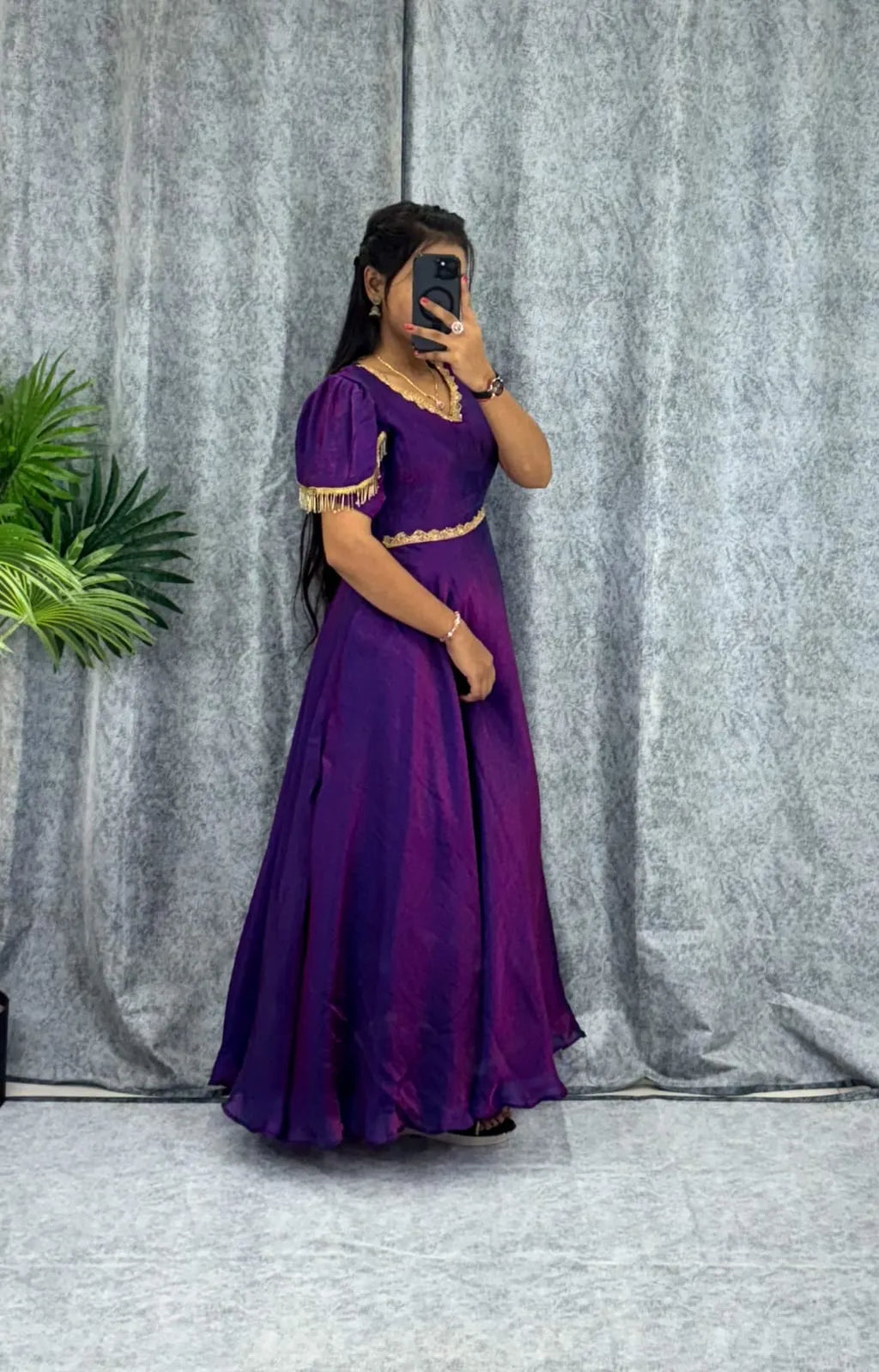 👑👑Premium Muhana Designer Space Silk Gown👑👑 6