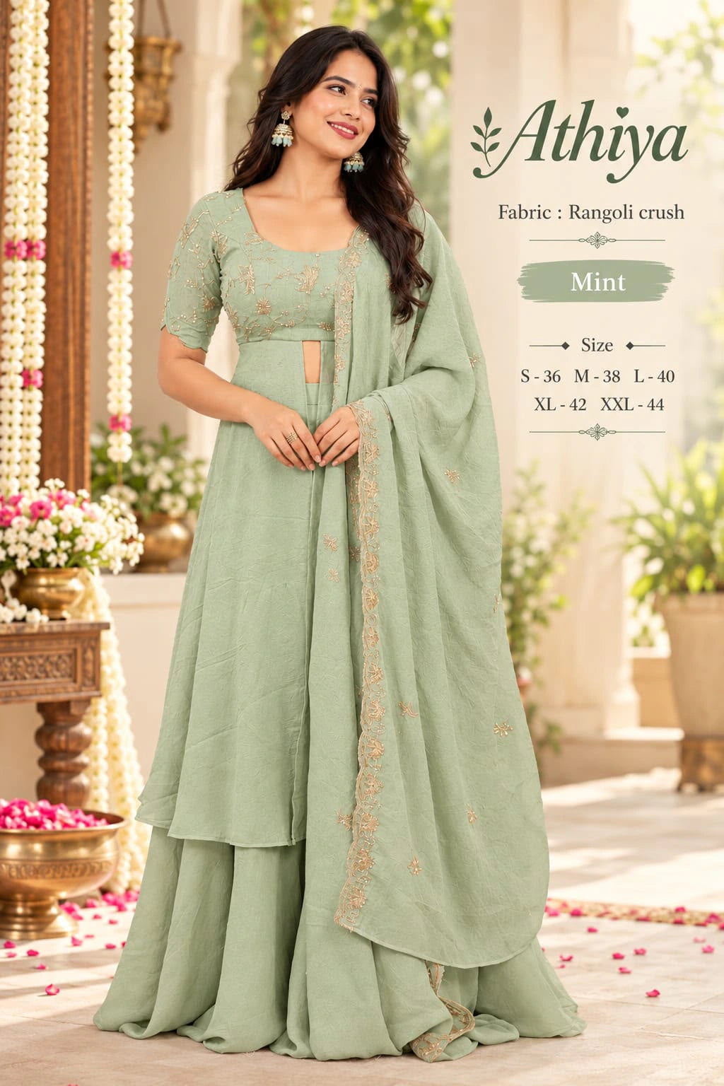 Rangoli Crush Lehenga Set 4