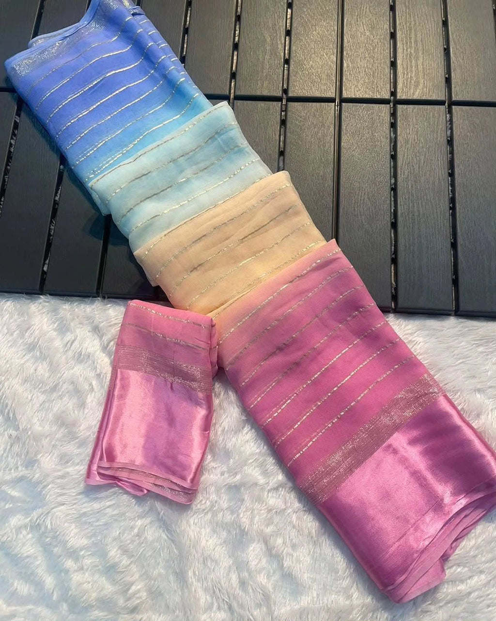 Viscose Georgette Saree 3