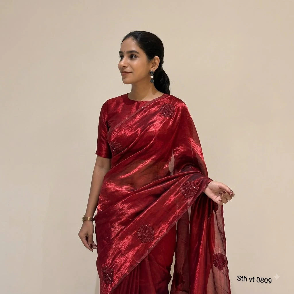 DHURVA  SAREES WITH BLOUSE 1