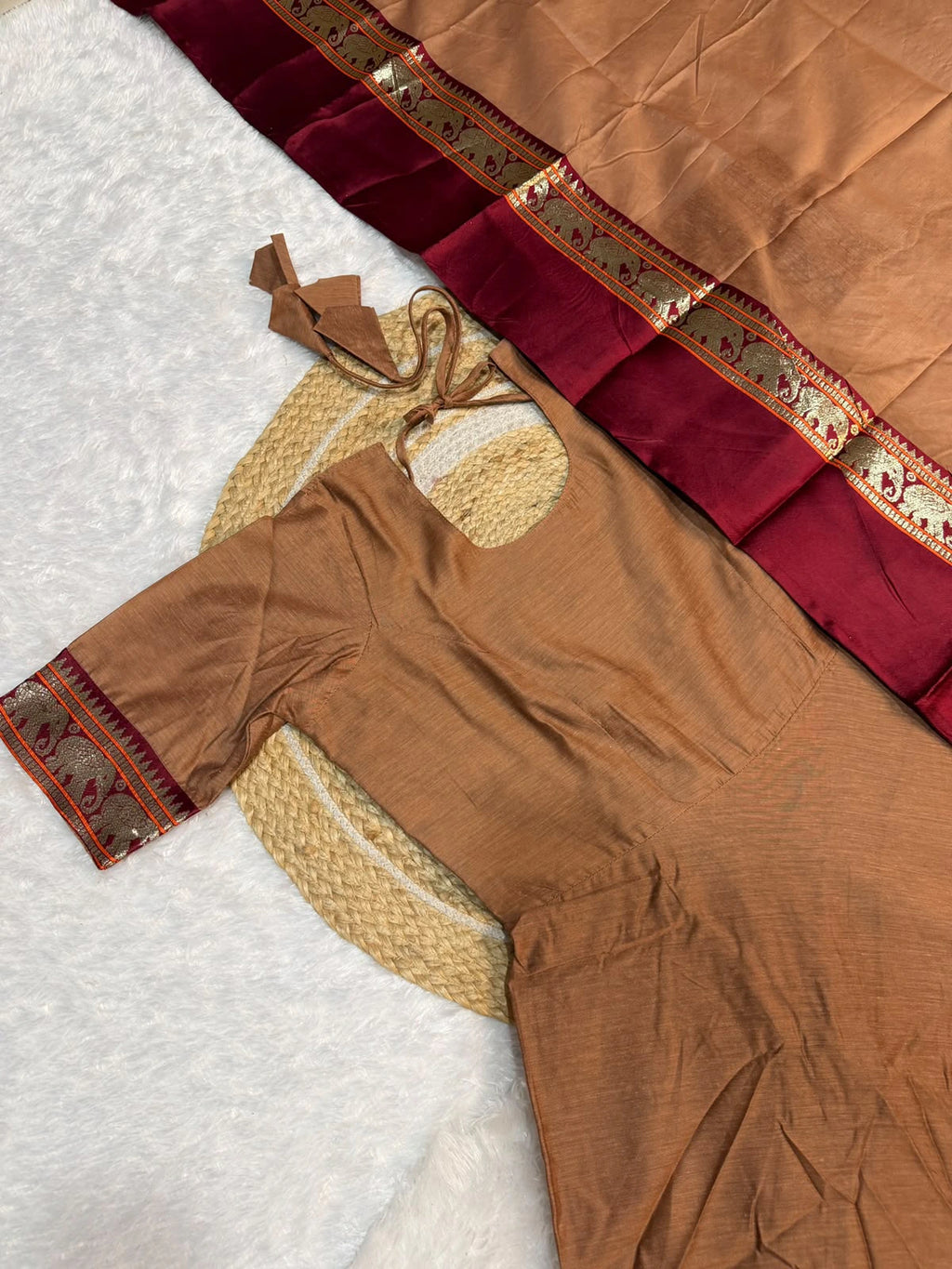 Kanchi Cotton Gown Set 9