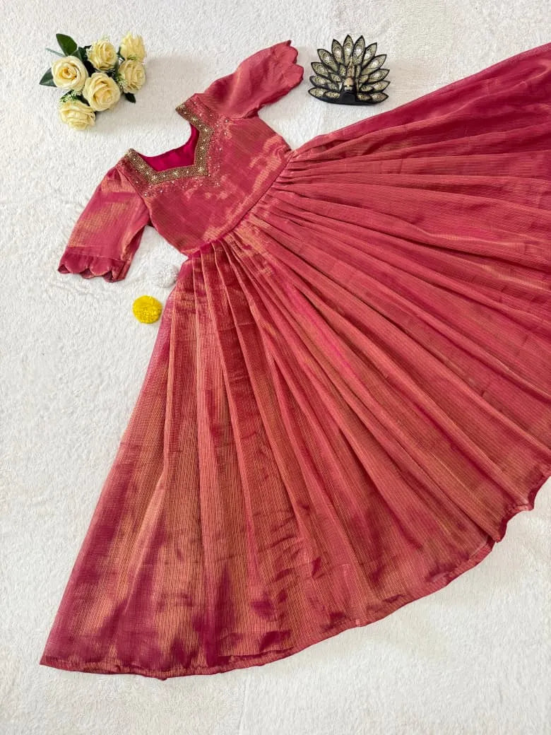 👑👸Trending Designer "Laya" HandWork Gown👸👑 1