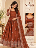 Rangoli Crush Anarkali Suit 2