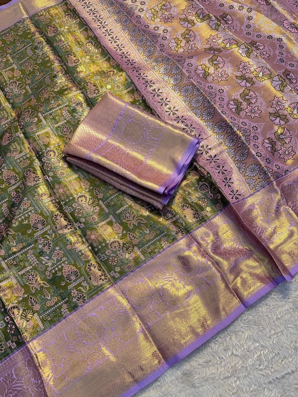 ✨BRIDAL SILK SAREE✨ 3
