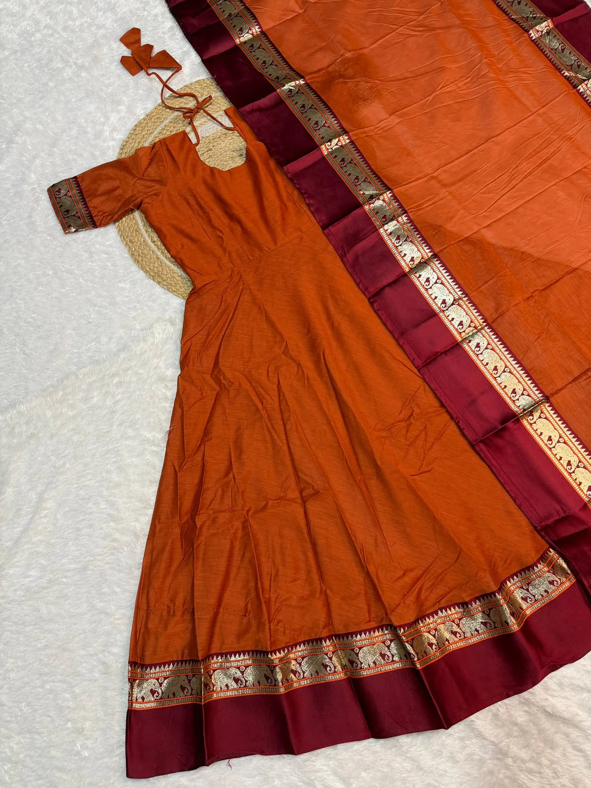 Kanchi Cotton Gown Set 10