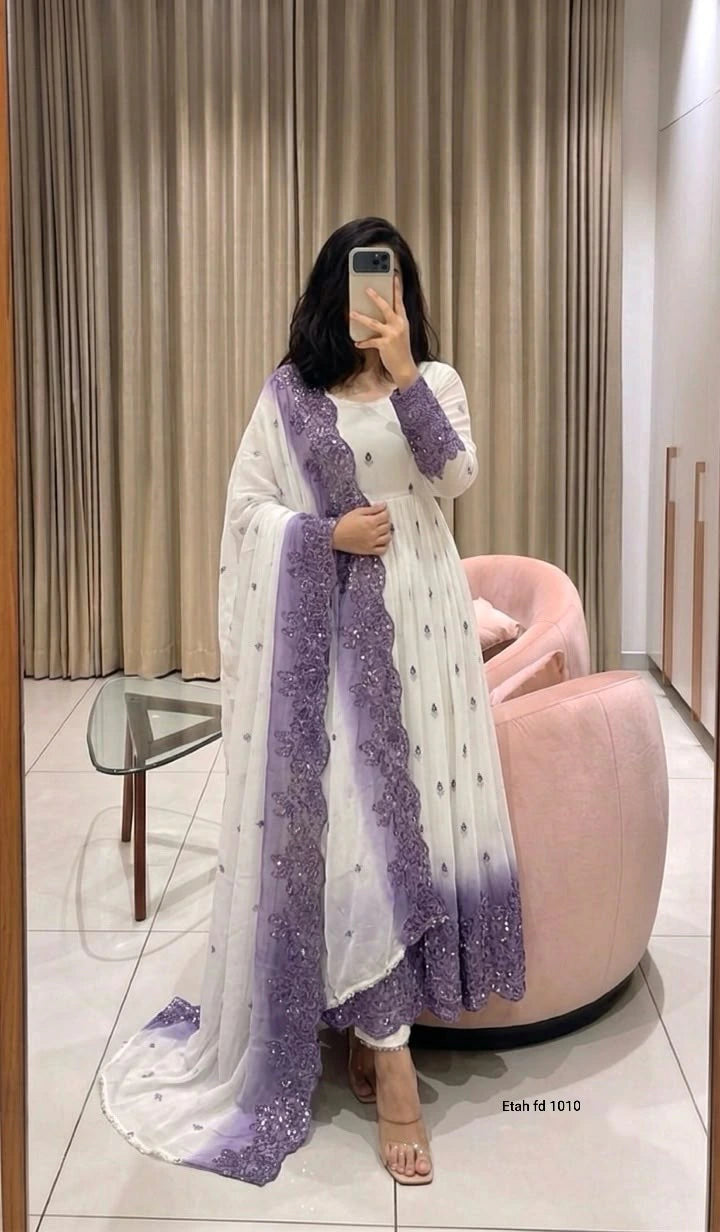 Georgette Anarkali Set 2