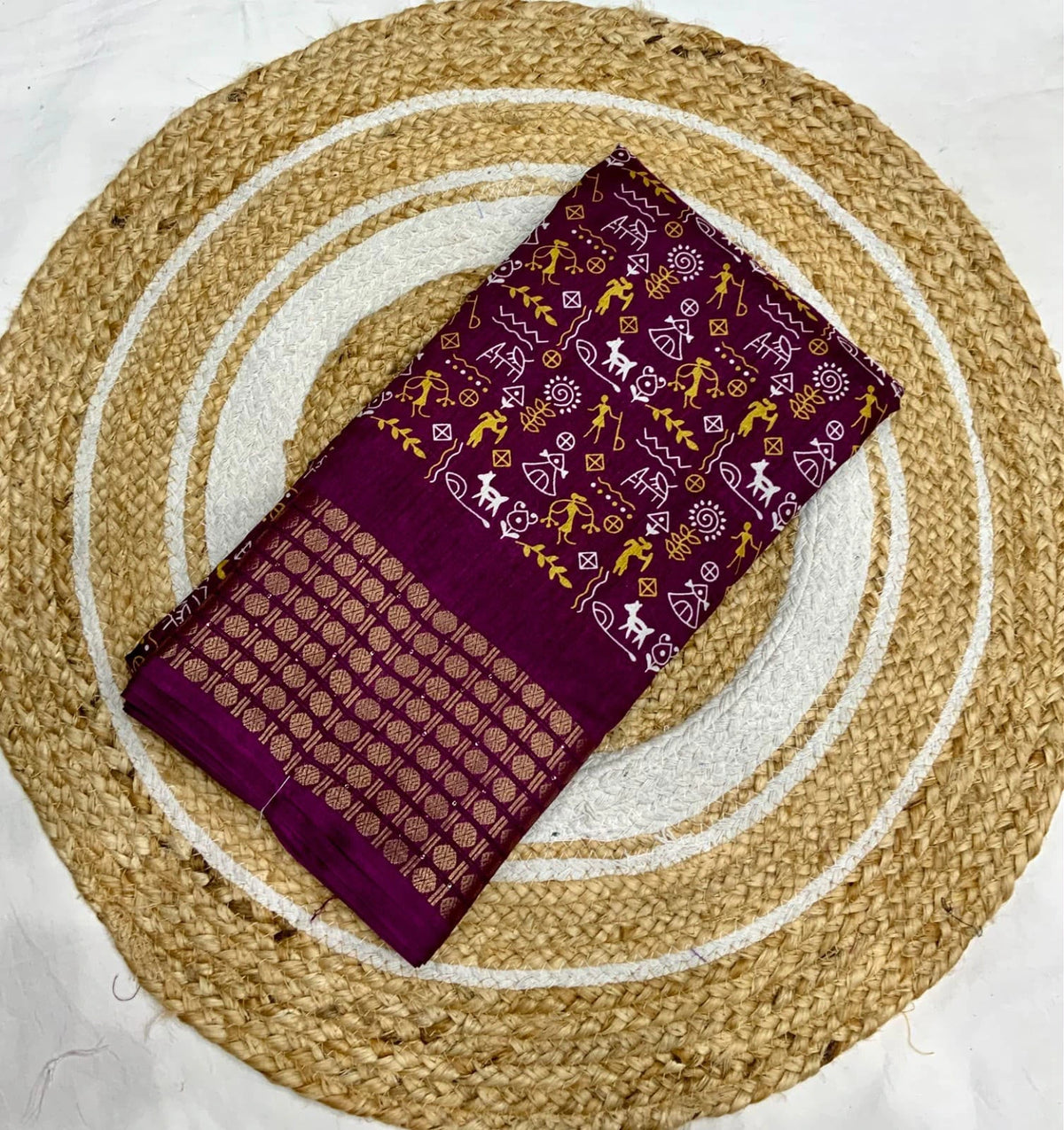 Dola Silk Kalamkari Saree 3