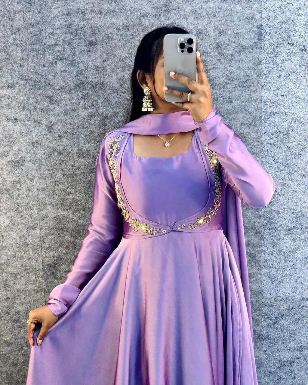 Premium Silk Gown 3