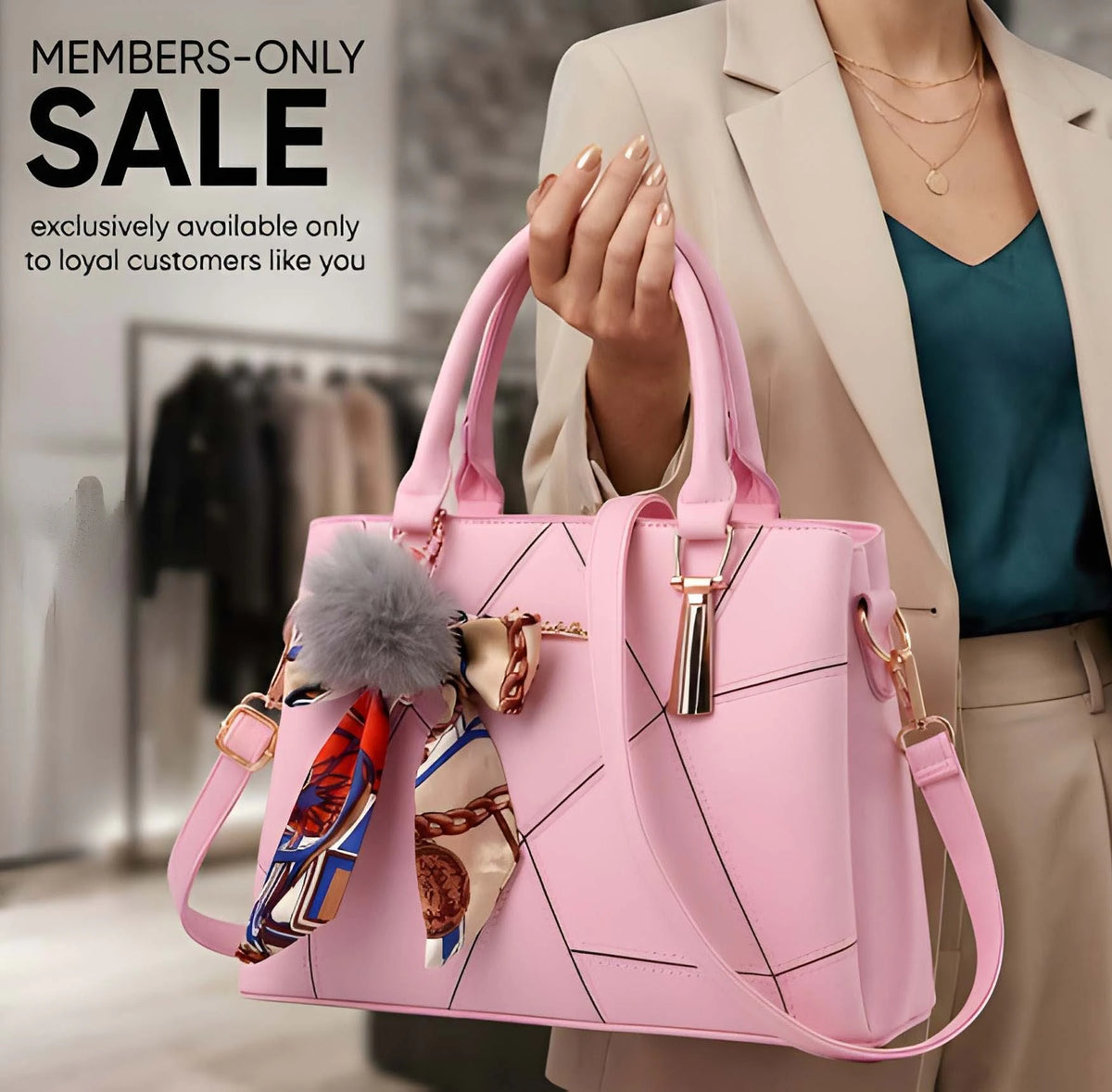 Premium Quality Women’s Stylish Handbag | Elegant PU Leather Shoulder & Tote Bag for Ladies | Spacio 7