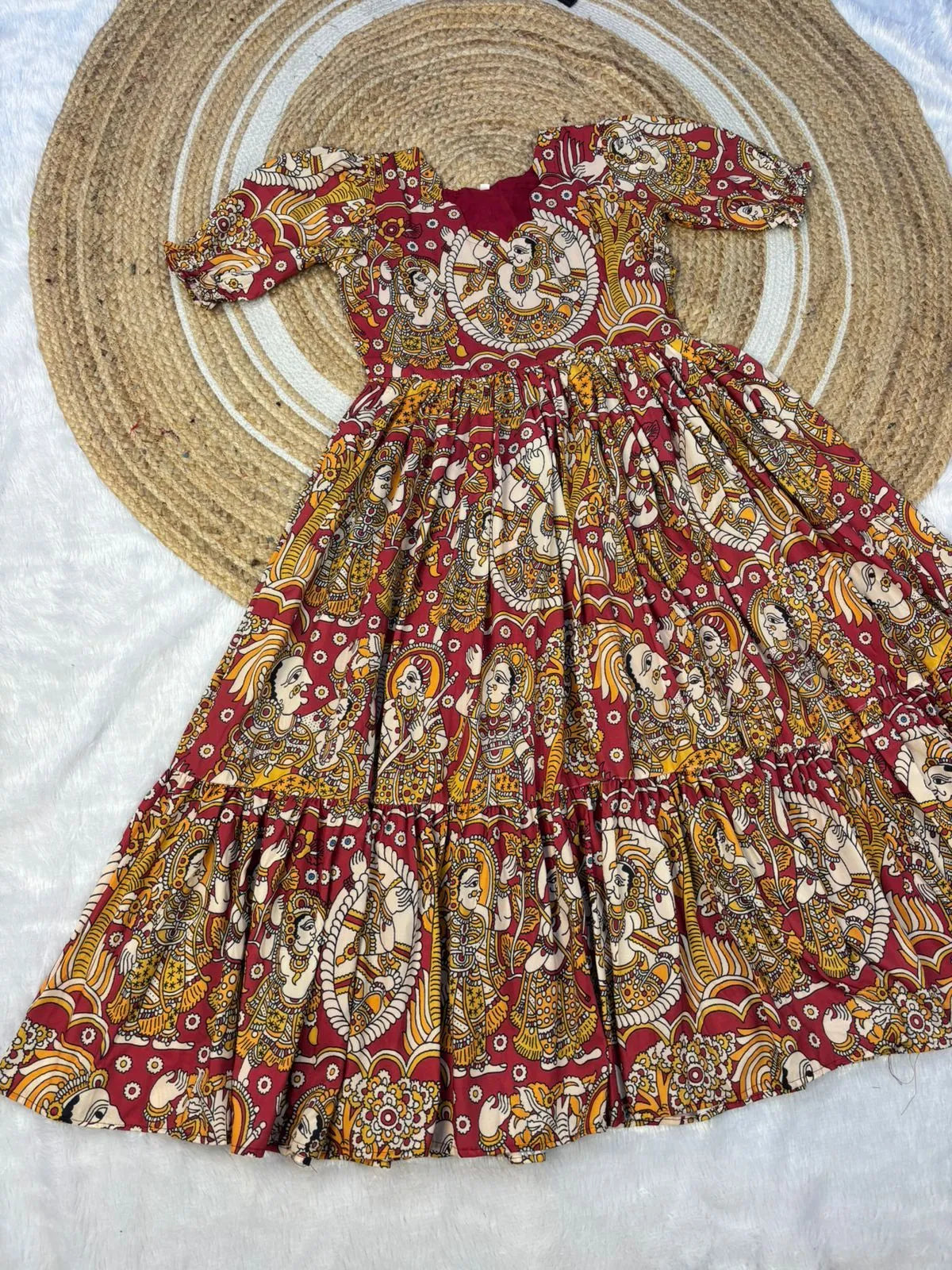 💐💐Most Demanding Kalamkari Maxigown💐💐 3