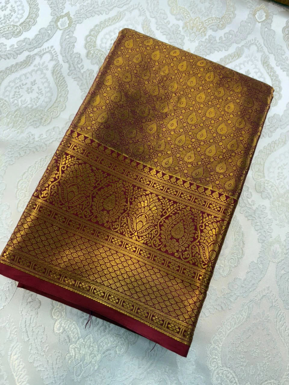 Silk Zari Woven Saree 3