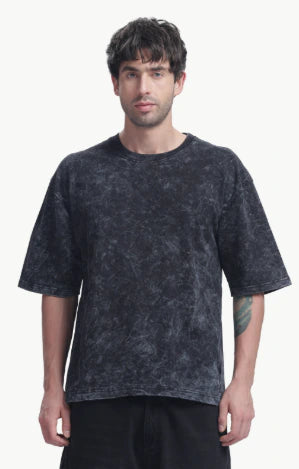 Optic Wash Tshirts - French Terry Cotton T-Shirt 4