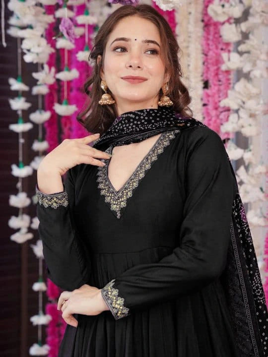 Viscose Kurti Dupatta Set 10