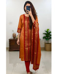 Silk Cotton Kurti Set 5