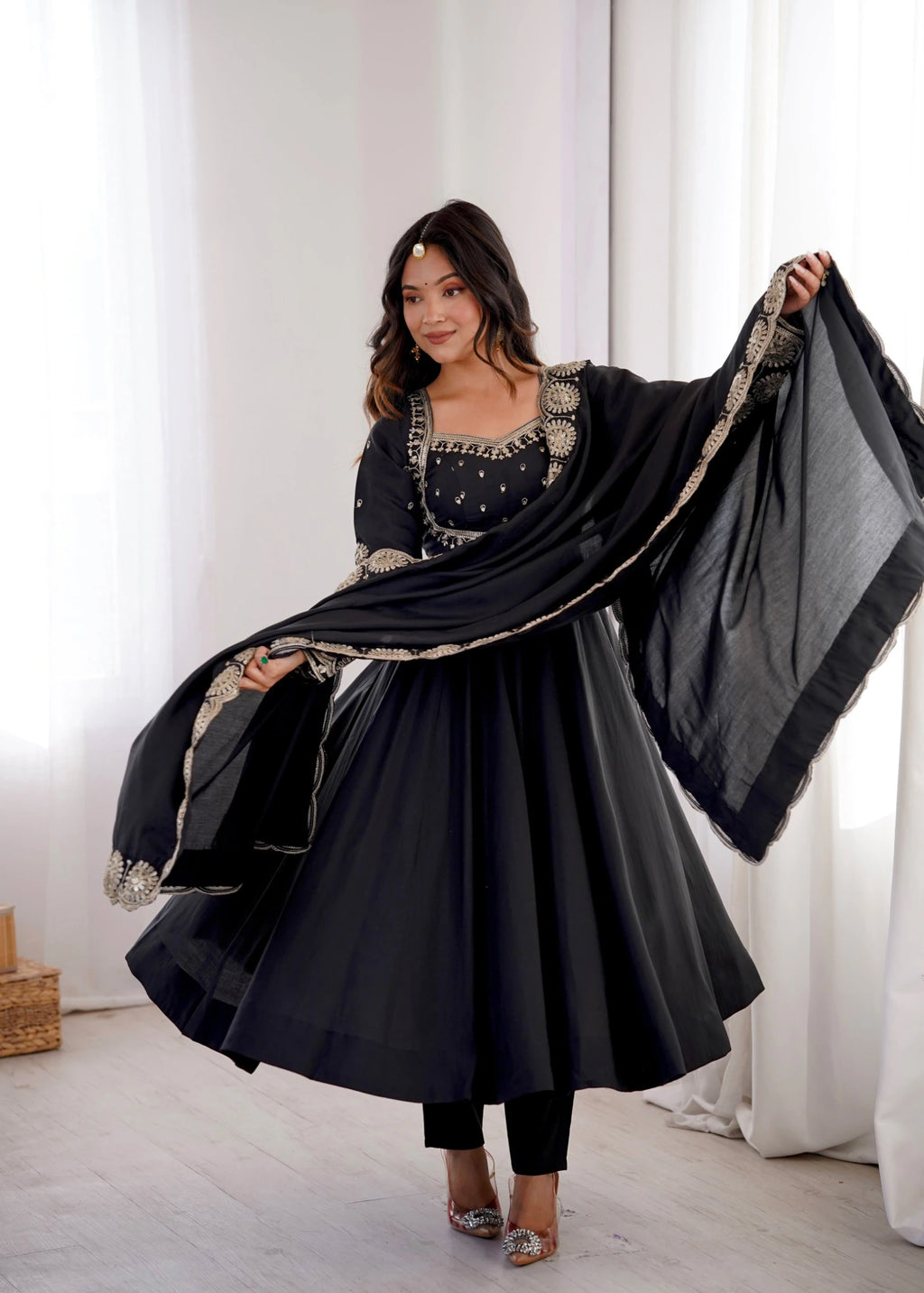 Anarkali Three Piece Set 1