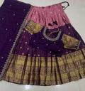 Lehanga collection full stiched Lehenga with Full stiched Designer maggam work blouse with embroider 2