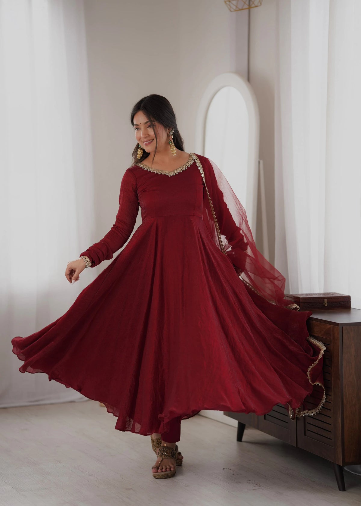 Doremon Crush Anarkali Gown 9
